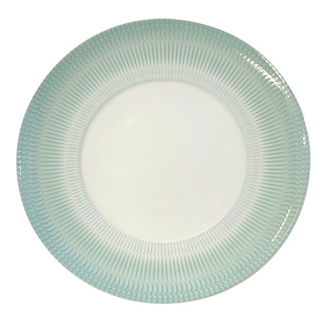 Venezia Mint Porcelain Charger, Dinner
